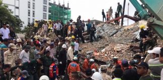 柬埔寨西港塌樓釀28死26傷 中企無牌施工4人被捕省長引咎下台 柬埔寨西港塌樓釀28死26傷 中企無牌施工4人被捕省長引咎下台