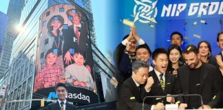 中國電競第一股誕生 何猷君率星競威武登陸納斯達克上市 中國電競第一股誕生 何猷君率星競威武登陸納斯達克上市
