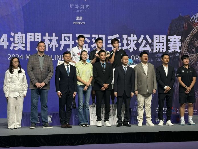 新濠影滙澳門林丹盃收官共約5千人入場 馬來西亞詹俊為奪冠 新濠影滙澳門林丹盃收官共約5千人入場 馬來西亞詹俊為奪冠
