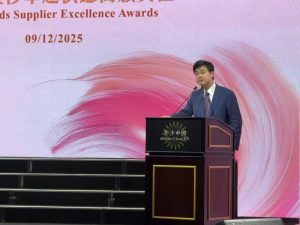 金沙中國行政總裁兼執行董事鄭君諾致辭(ALLIN圖片)