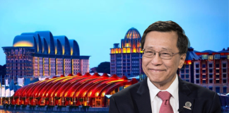 林國泰任聖淘沙名勝世界營運公司主席兼董事 負責制訂策略方向 林國泰任聖淘沙名勝世界營運公司主席兼董事 負責制訂策略方向